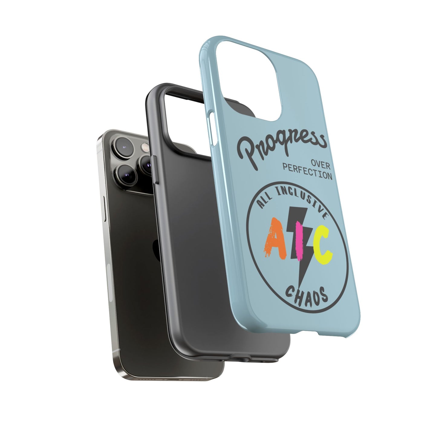 Progress Over Perfection | All-Inclusive Chaos ™ Tough Phone Case